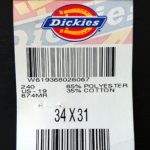「ディッキーズ」サイズの見方は?874ワークパンツのサイズ表記を知ろう!